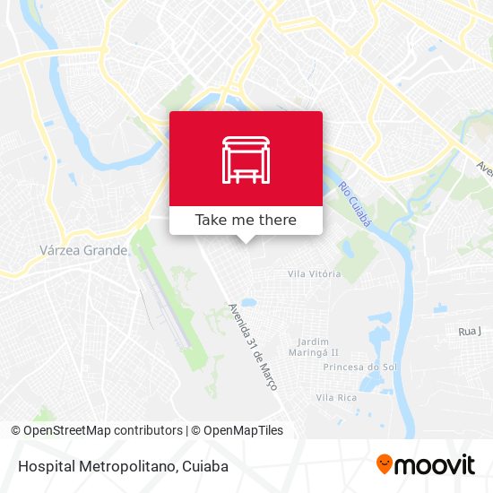 Hospital Metropolitano map