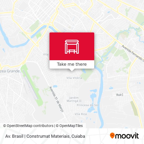 Av. Brasil | Construmat Materiais map