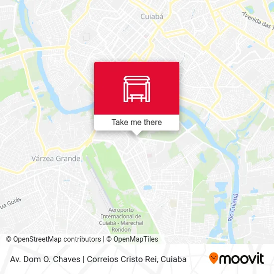 Av. Dom O. Chaves | Correios Cristo Rei map