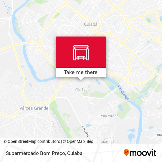 Supermercado Bom Preço map