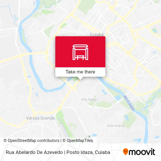Rua Abelardo De Azevedo | Posto Idaza map