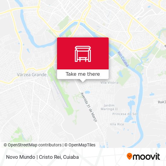 Novo Mundo | Cristo Rei map