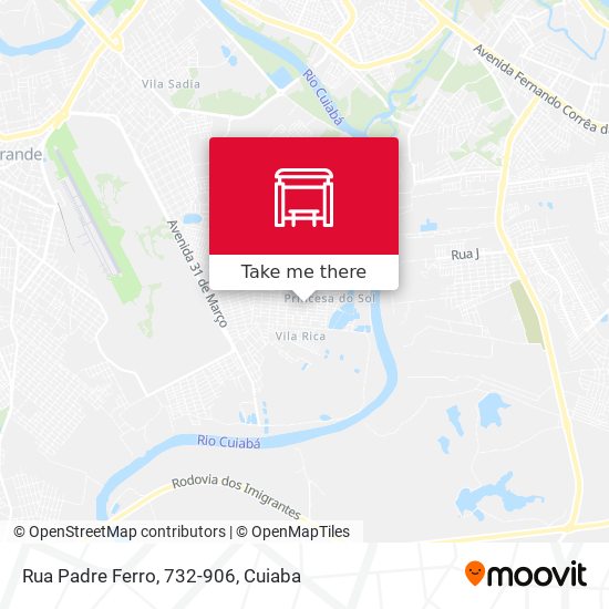 Rua Padre Ferro, 732-906 map