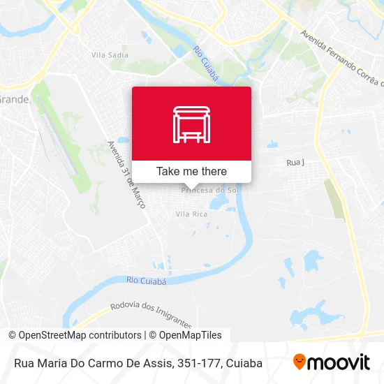 Rua Maria Do Carmo De Assis, 351-177 map