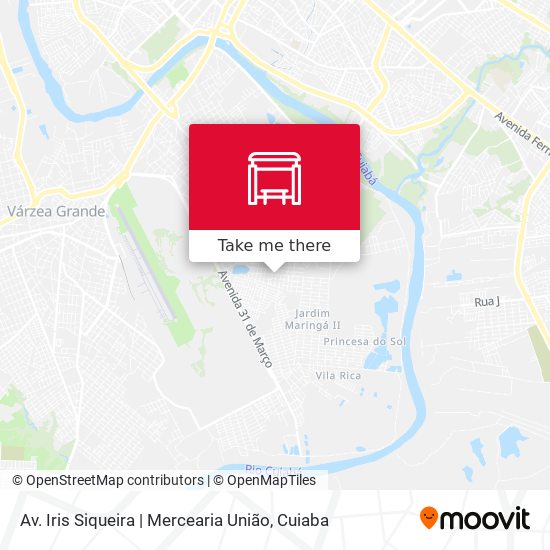Av. Iris Siqueira | Mercearia União map