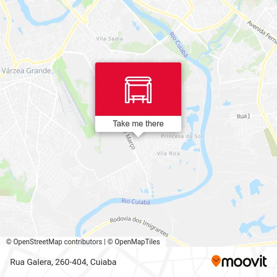 Rua Galera, 260-404 map