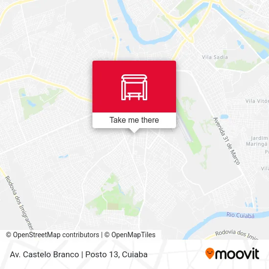 Av. Castelo Branco | Posto 13 map