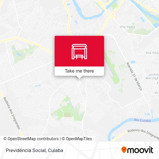 Previdência Social map
