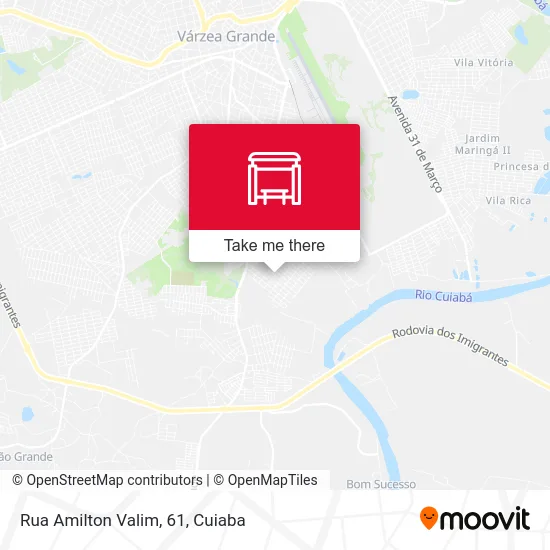 Rua Amilton Valim, 61 map