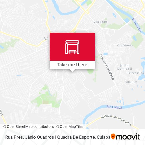 Rua Pres. Jânio Quadros | Quadra De Esporte map