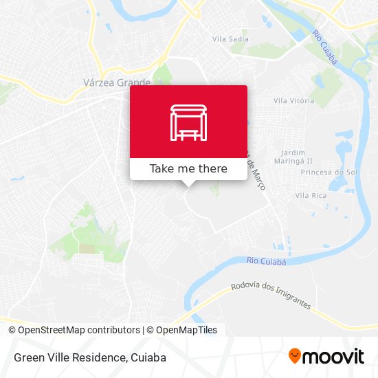 Green Ville Residence map