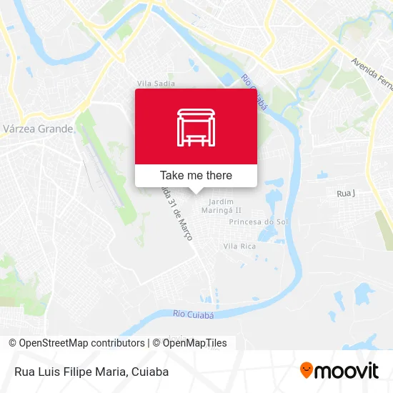 Rua Luis Filipe Maria map