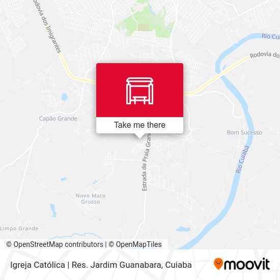 Igreja Católica | Res. Jardim Guanabara map