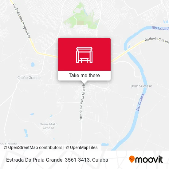 Estrada Da Praia Grande, 3561-3413 map
