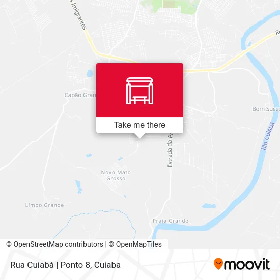 Rua Cuiabá | Ponto 8 map
