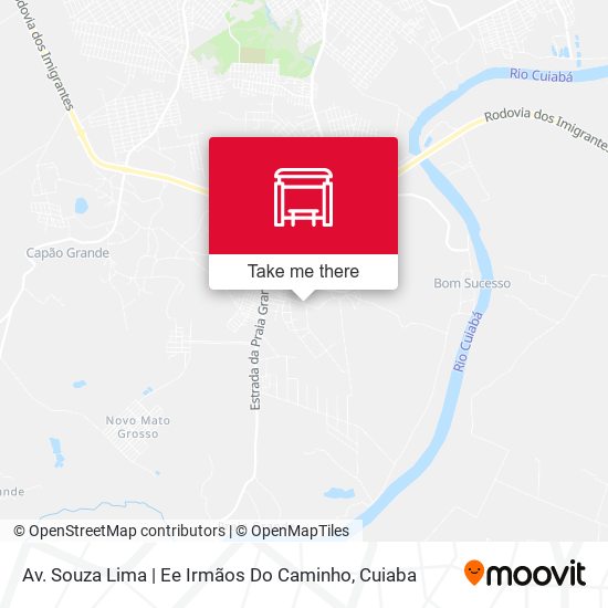 Av. Souza Lima | Ee Irmãos Do Caminho map