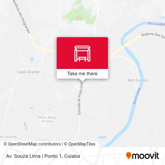 Av. Souza Lima | Ponto 1 map
