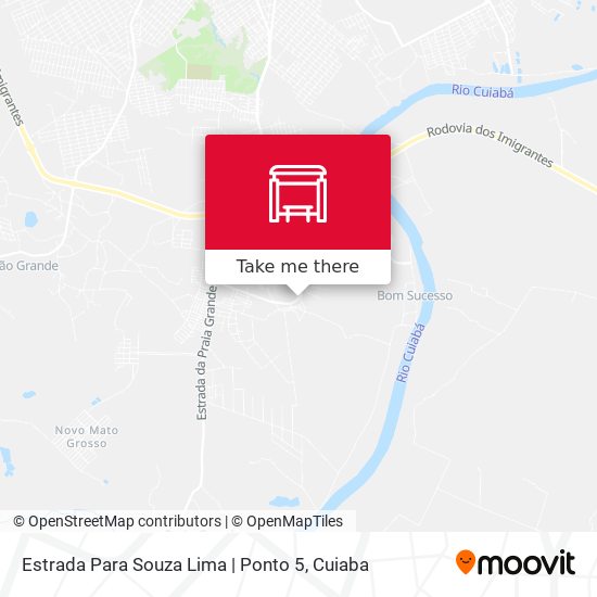 Estrada Para Souza Lima | Ponto 5 map