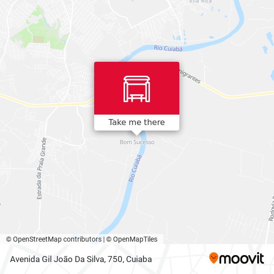 Avenida Gil João Da Silva, 750 map