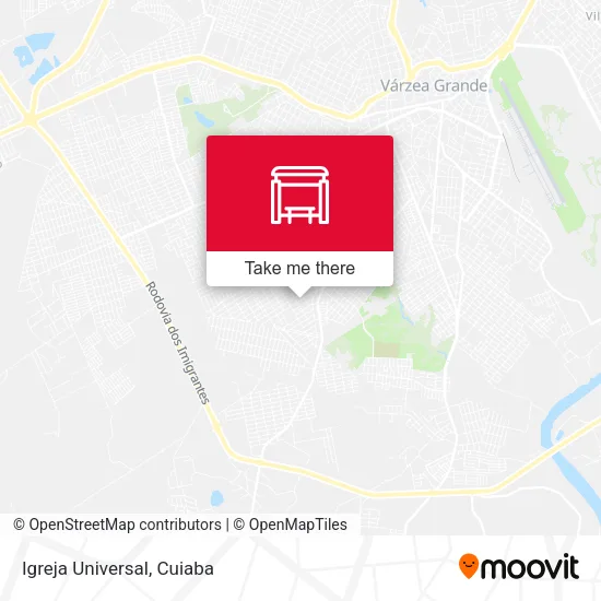 Igreja Universal map