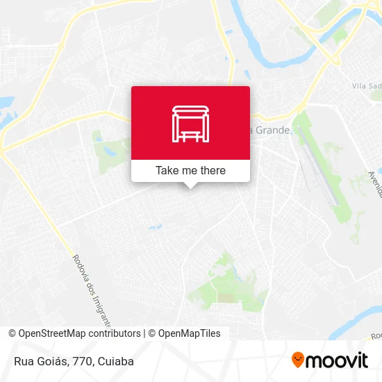 Rua Goiás, 770 map