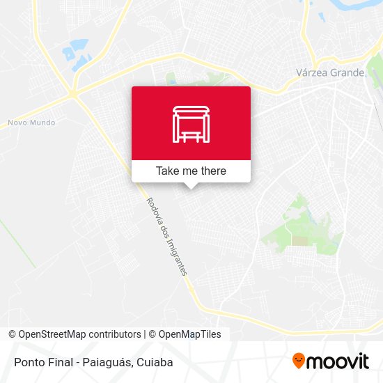 Ponto Final - Paiaguás map