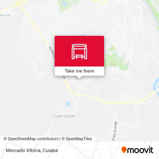 Mercado Vitória map