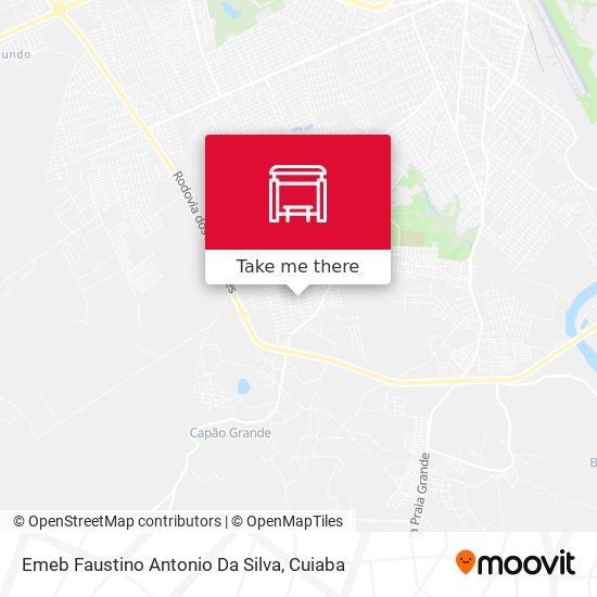 Emeb Faustino Antonio Da Silva map