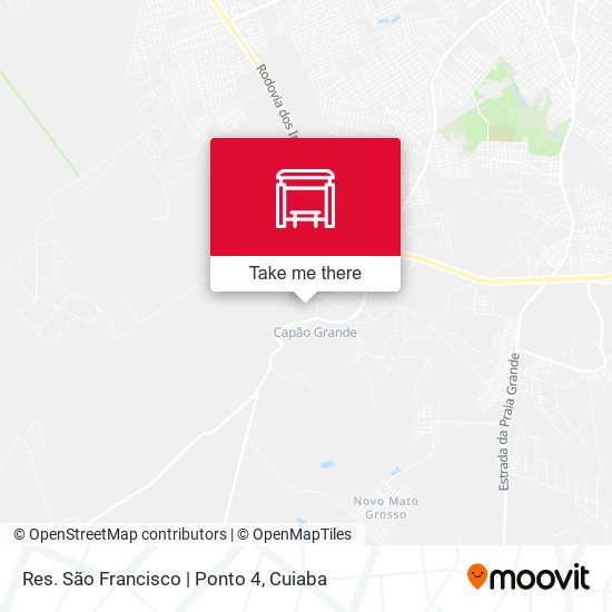 Res. São Francisco | Ponto 4 map