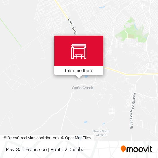 Res. São Francisco | Ponto 2 map
