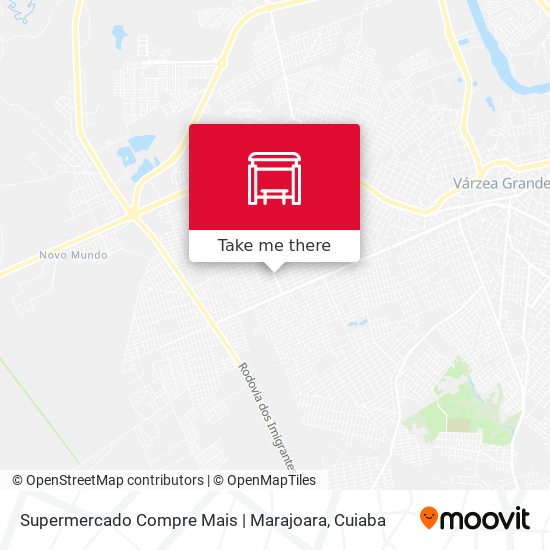 Supermercado Compre Mais | Marajoara map