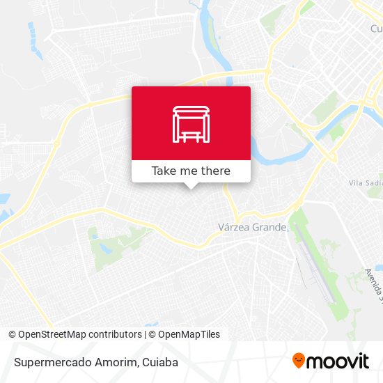 Supermercado Amorim map