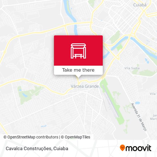 Cavalca Construções map