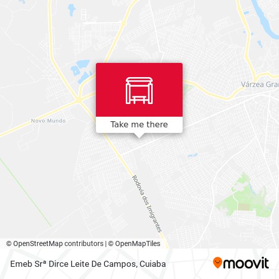 Emeb Srª Dirce Leite De Campos map