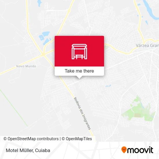 Motel Müller map