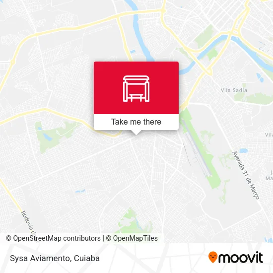 Sysa Aviamento map
