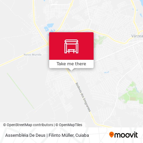 Assembléia De Deus | Filinto Müller map