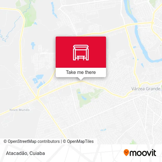 Atacadão map