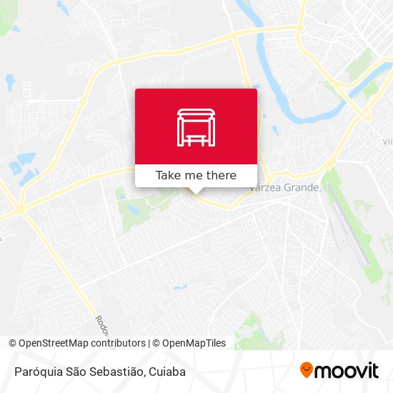 Paróquia São Sebastião map