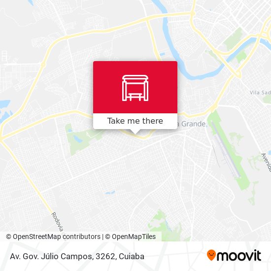 Av. Gov. Júlio Campos, 3262 map