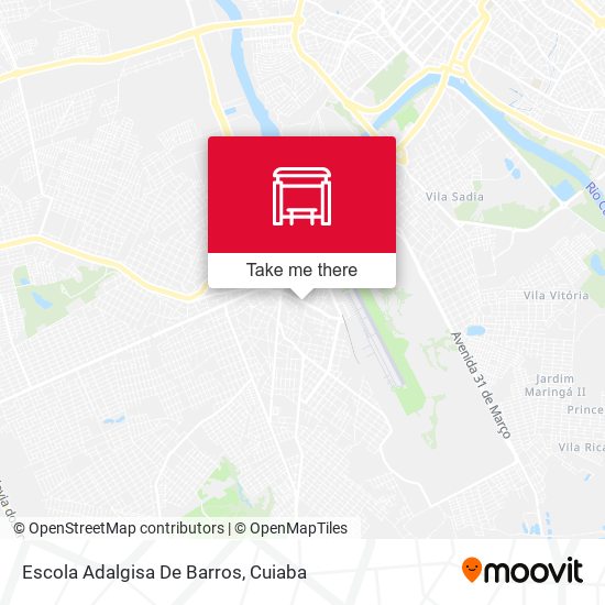 Mapa Escola Adalgisa De Barros