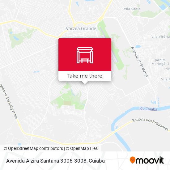 Avenida Alzira Santana 3006-3008 map