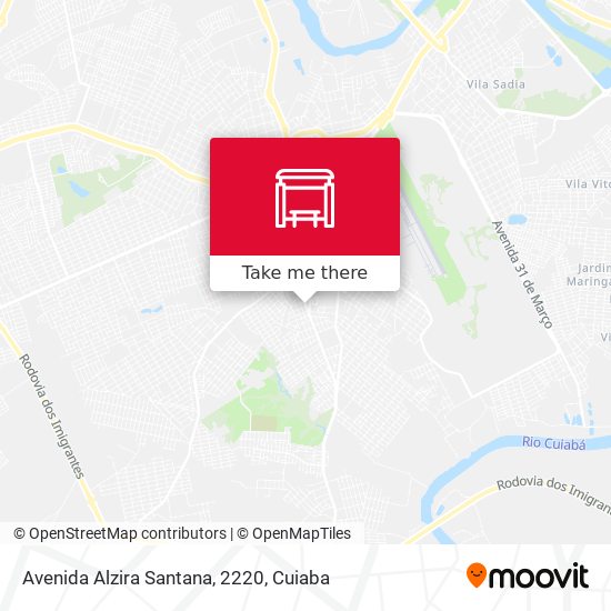 Avenida Alzira Santana, 2220 map