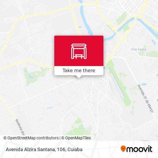 Avenida Alzira Santana, 106 map