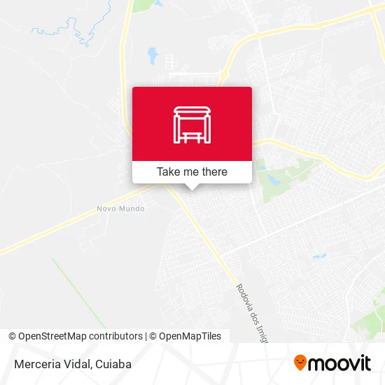 Merceria Vidal map