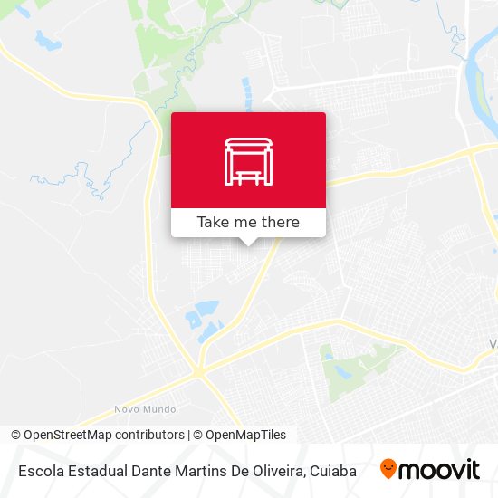 Mapa Escola Estadual Dante Martins De Oliveira