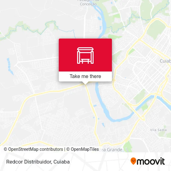 Redcor Distribuidor map