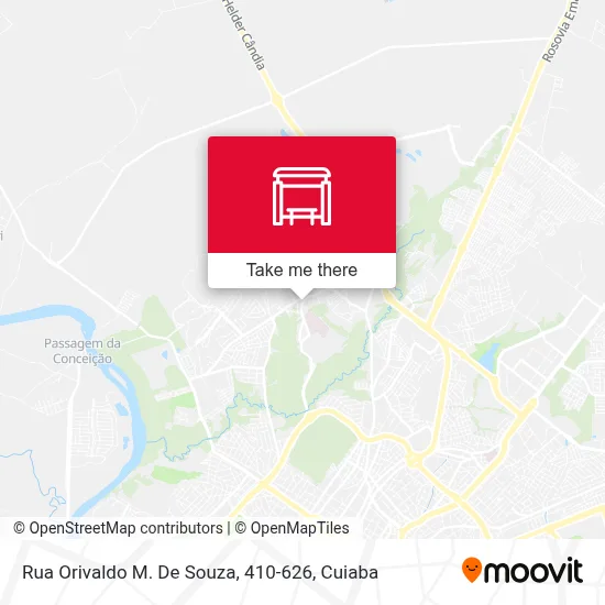 Rua Orivaldo M. De Souza, 410-626 map