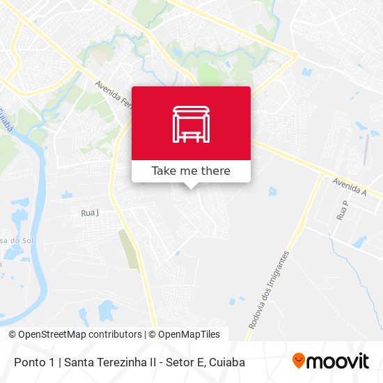 Ponto 1 | Santa Terezinha II - Setor E map