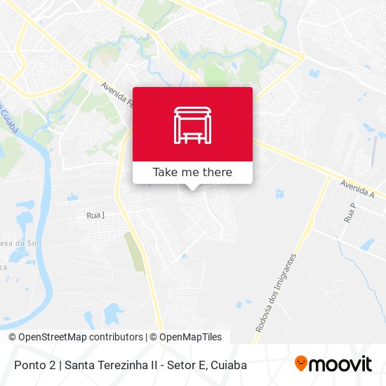 Ponto 2 | Santa Terezinha II - Setor E map